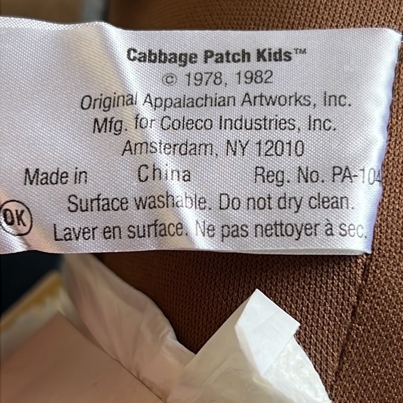 Cabbage Patch Kid - baby boy & original birth certificate - Picture 5 of 14